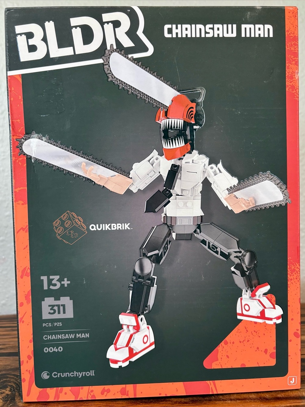 BLDR Chainsaw‎ Man Quikbrik Building Set, 311pcs, Anime Figure Crunchyroll, BNIB